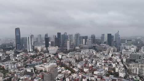 A-cloudy-aerial-vista-reveals-the-architectural-beauty-of-La-Défense.